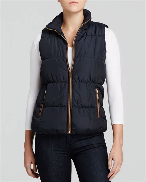 michael kors puffer vests